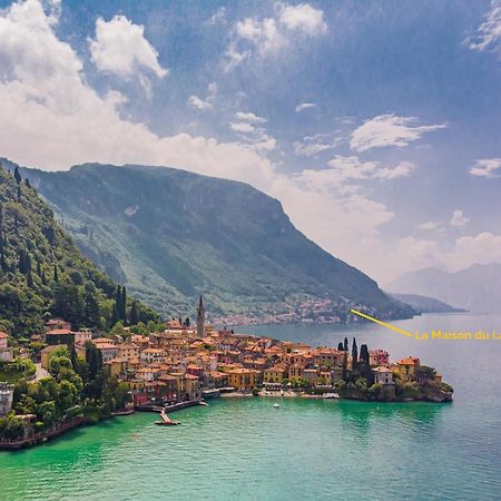 La Maison Du Lac Varenna Bagian luar foto