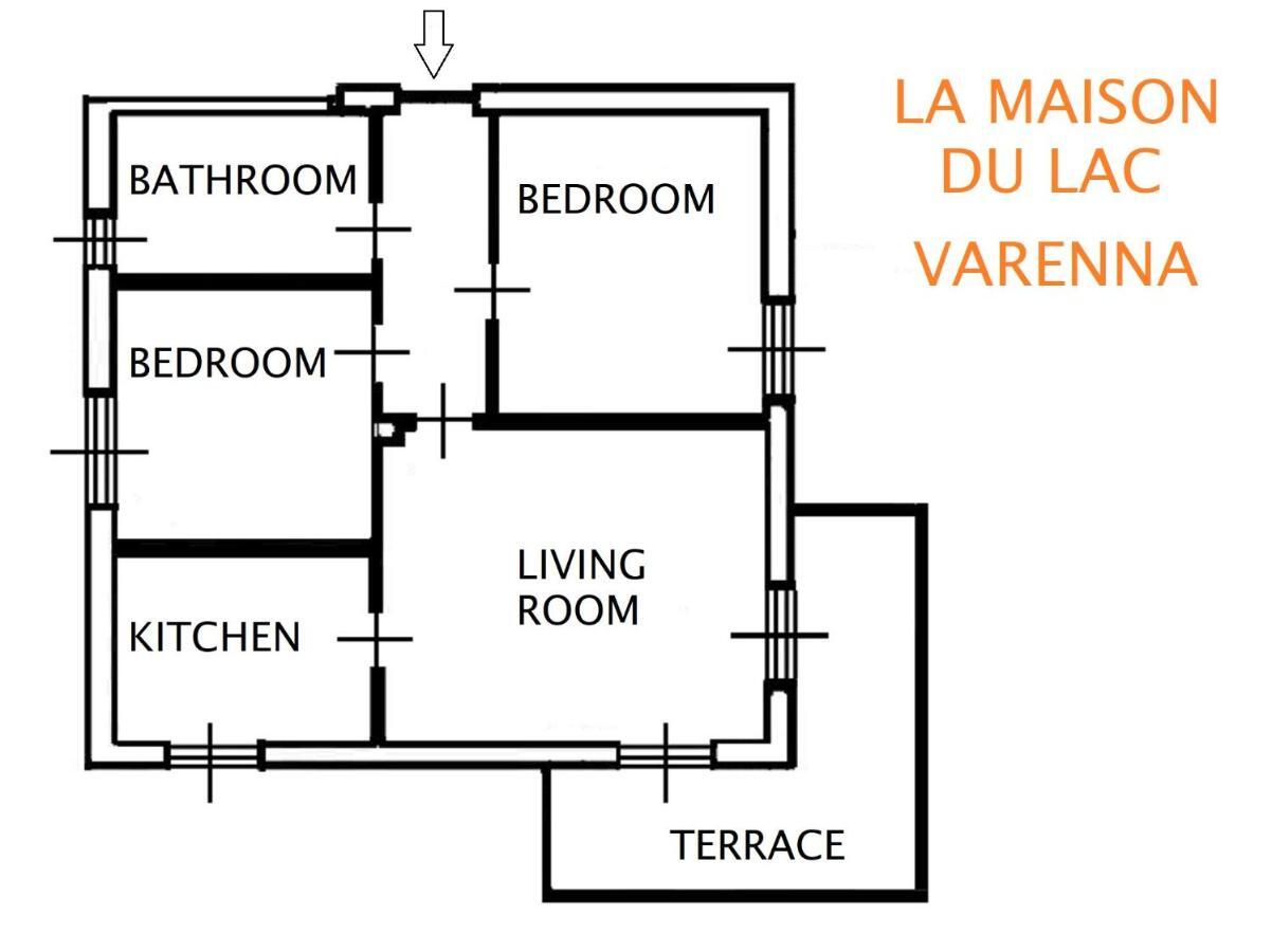La Maison Du Lac Varenna Bagian luar foto